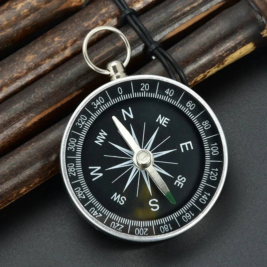 Compact Survival Keychain Compass